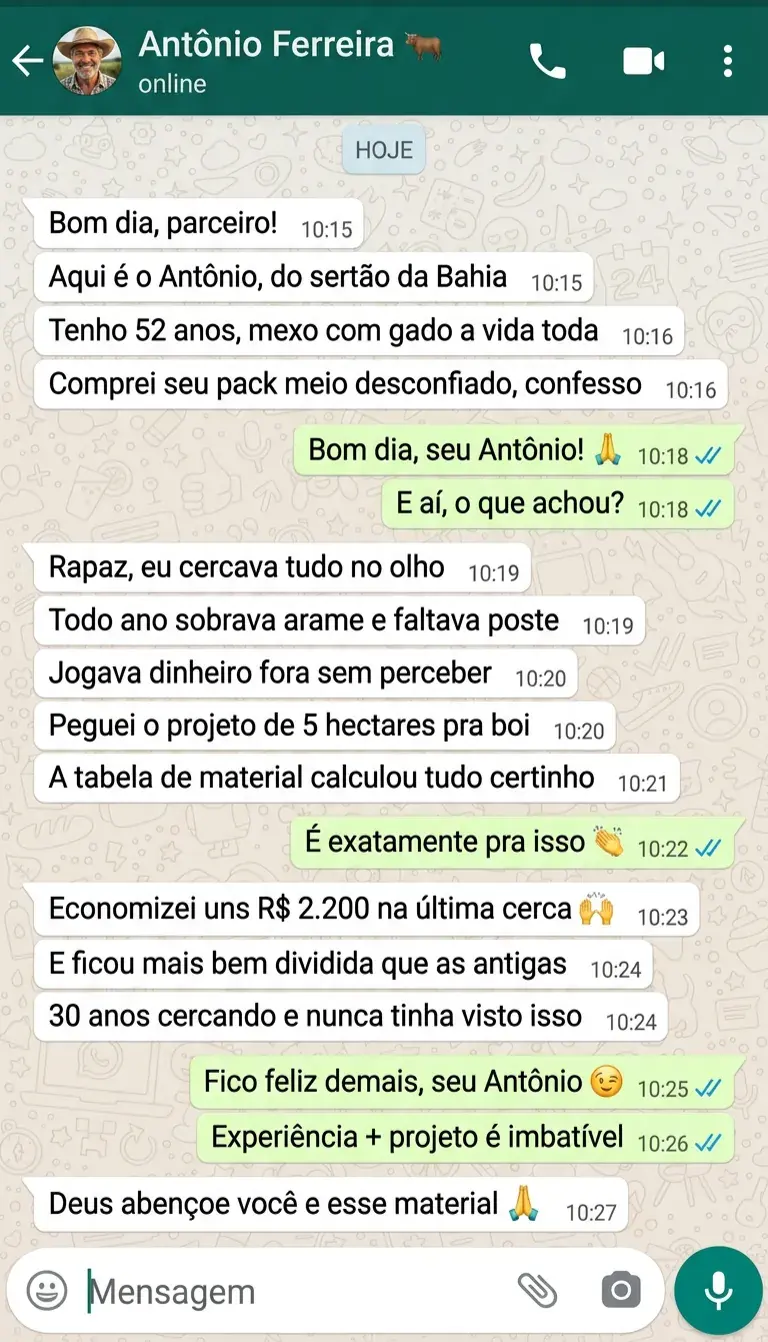 Depoimento de cliente 1